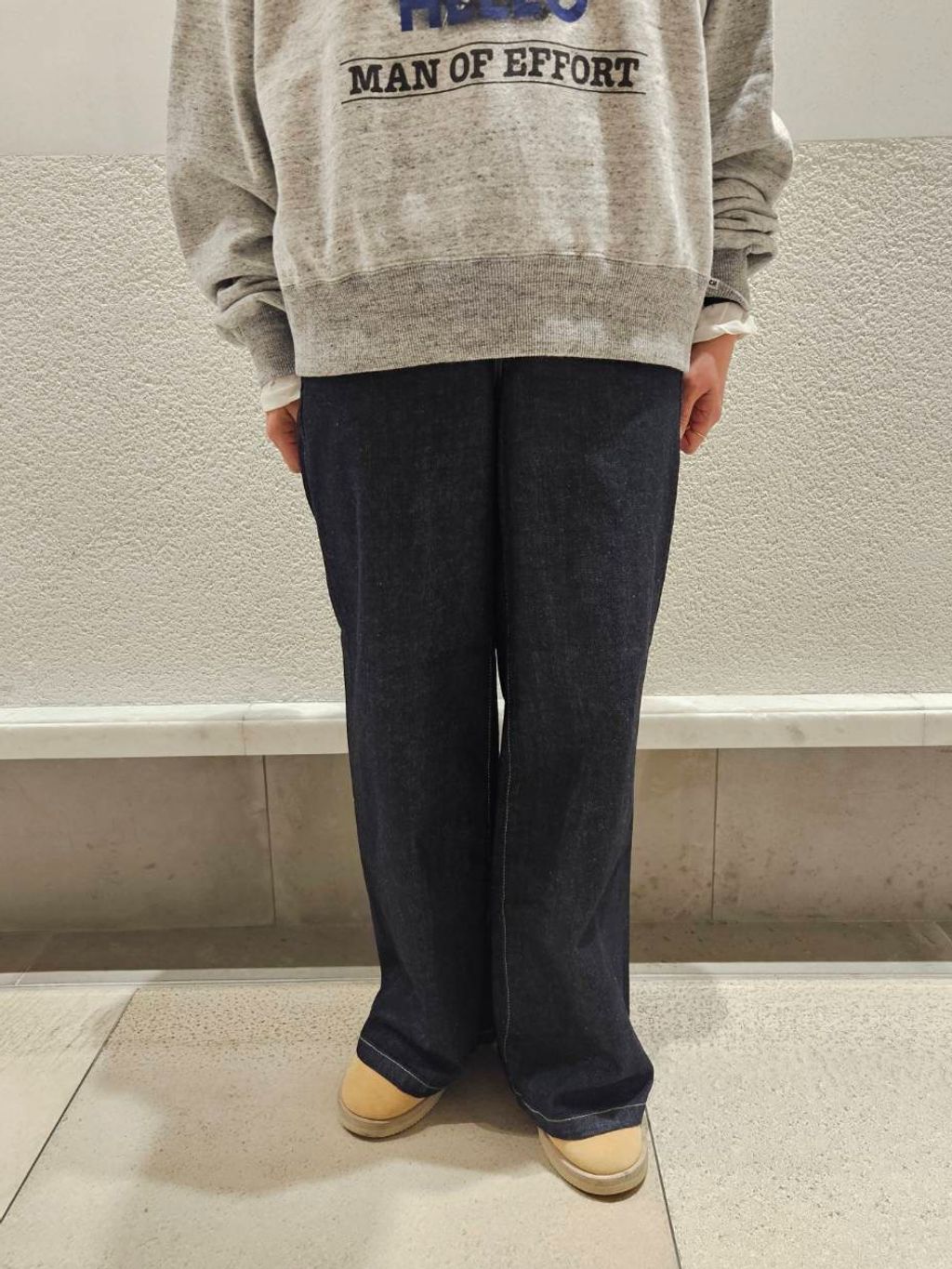 追加》oblada / オブラダ 別注HELLO SWEAT*のコーディネートスナップ