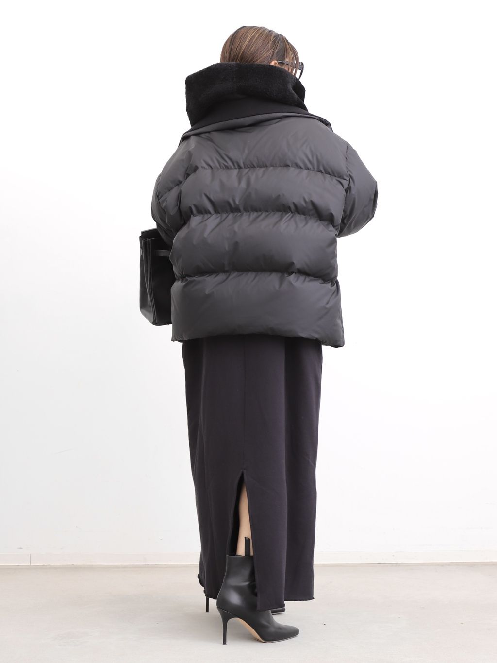 AMERICANA/アメリカーナ】 Half Zip Sweat Onepieceのコーディネート