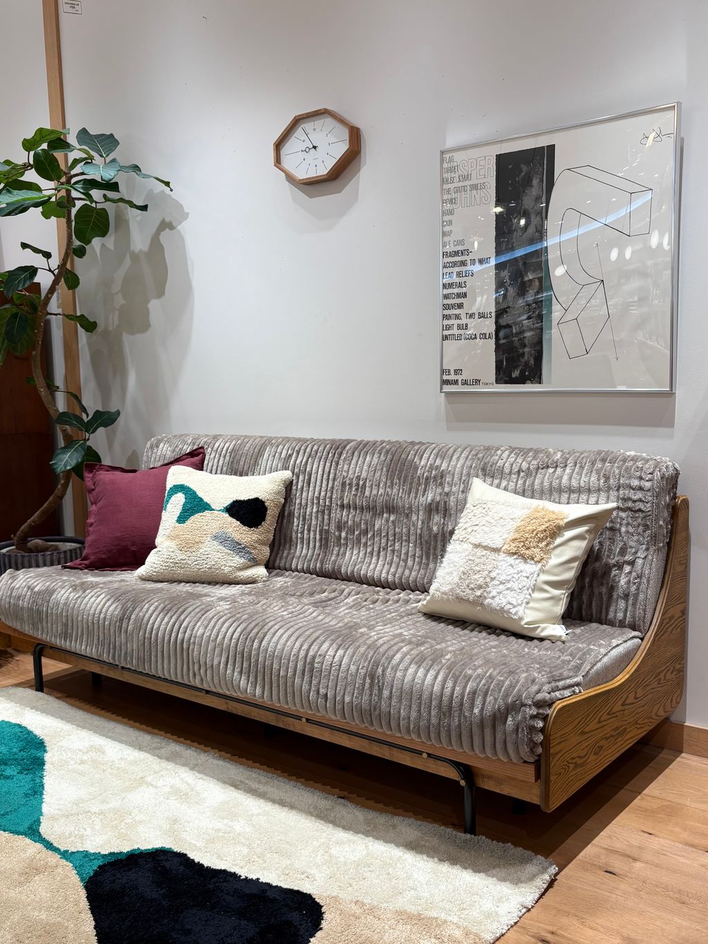 HABITAT EASY COVER W2000 Thick Corduroy(GRG) ハビタソファ イージー