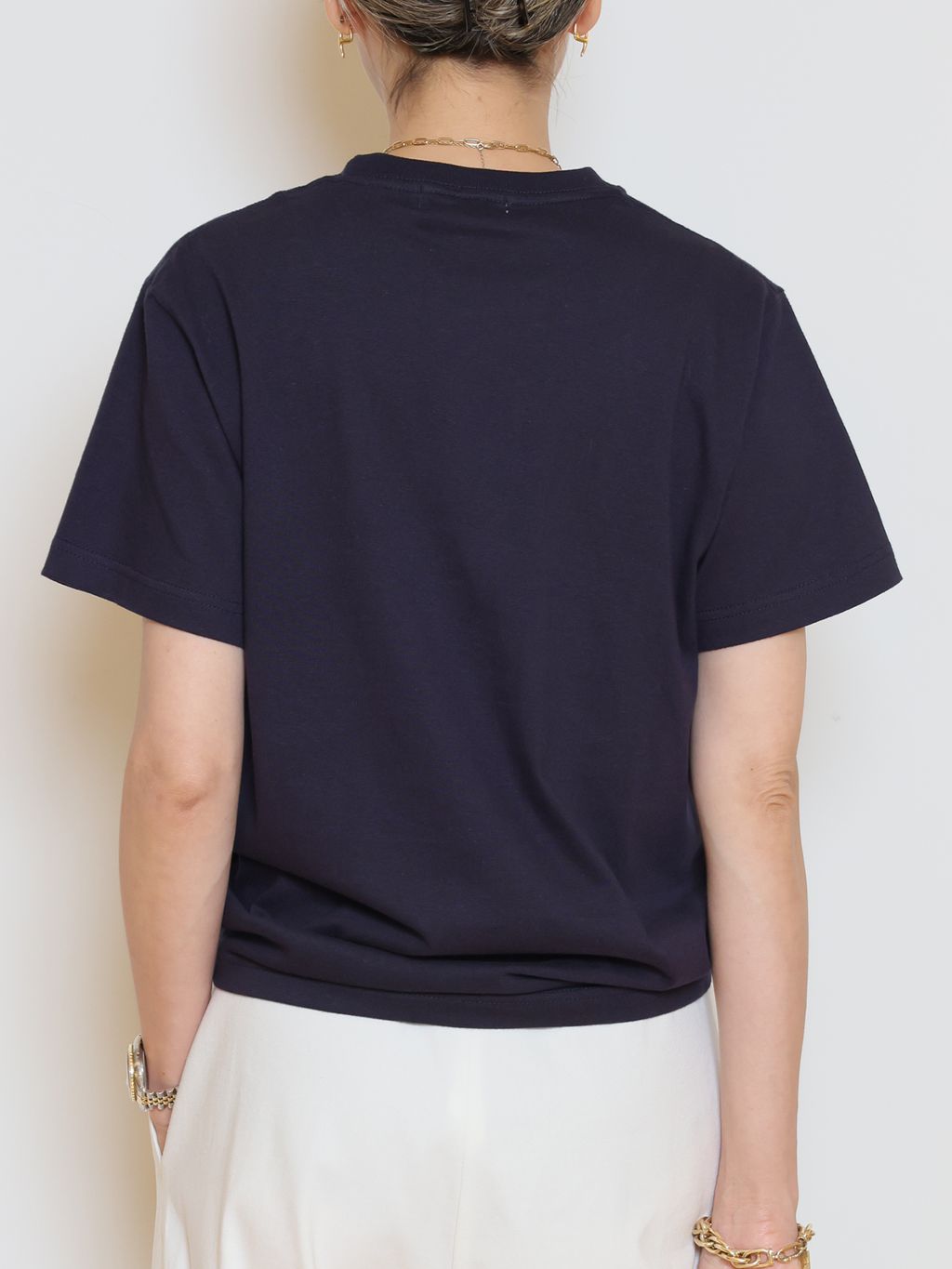 STRETCH TWILL タックパンツのコーディネートスナップ（MUSE）｜MUSE