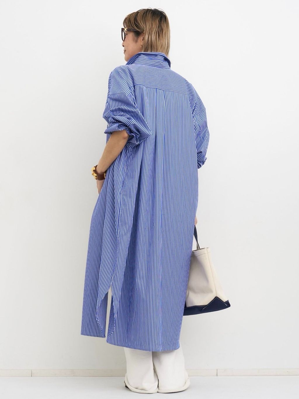 AMERICANA/アメリカーナ】 Stripe Shirt Onepeaceのコーディネート