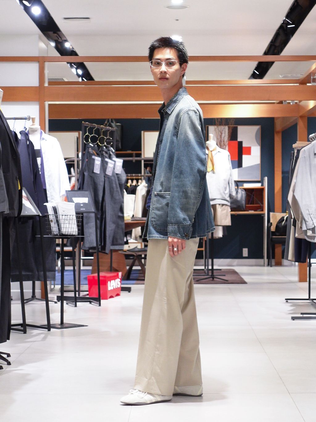 Dessin de Mode ニードルス リメイク ink マルジェラ MAISON MARGIELA(メゾン マルジェラ) Washed Denim Coverall JKの