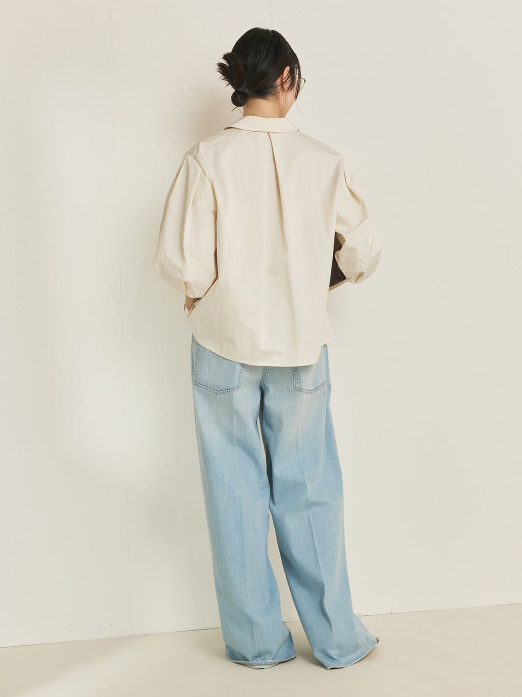 予約》Healthy denim / ヘルシーデニム 別注 WIDE デニムパンツ(ブルー