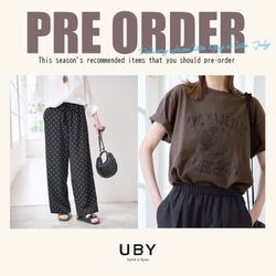 PREORDER｜人気のロゴTやリラクシーなイージーパンツが予約スタート