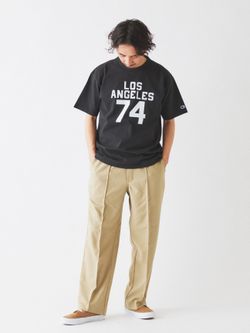 CHAMPION / チャンピオン 別注 T1011 カレッジプリント Tシャツの