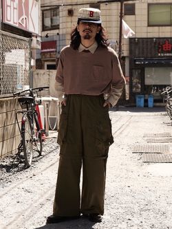 NULL TOKYO / ヌル トウキョウ 別注 コンバーチブル バギー パンツの