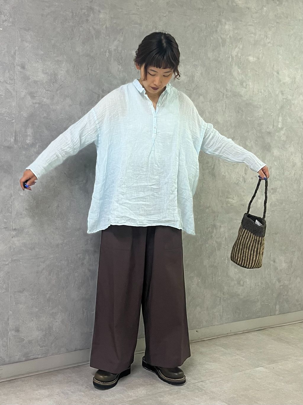 Khadi＆Co】 PANTS JAPANESE COTTONのコーディネートスナップ（KY
