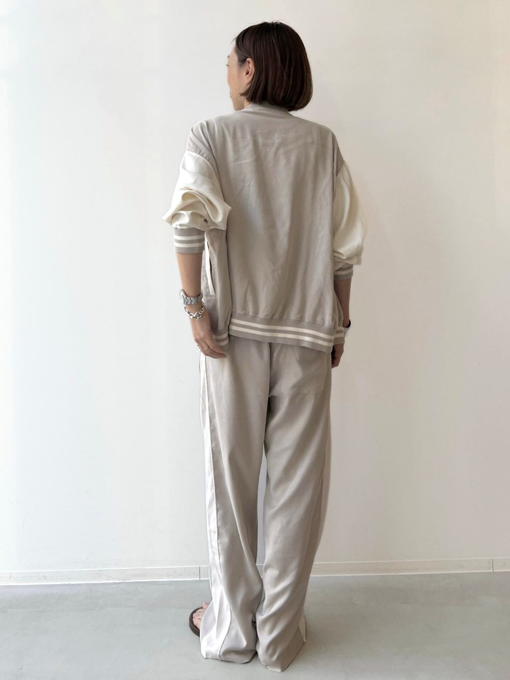 レミ レリーフ　SUEDE LIKE STADIUM JAMPER PANTS REMI RELIEF/レミ レリーフ】 SUEDE LIKE STADIUM JAMPERの