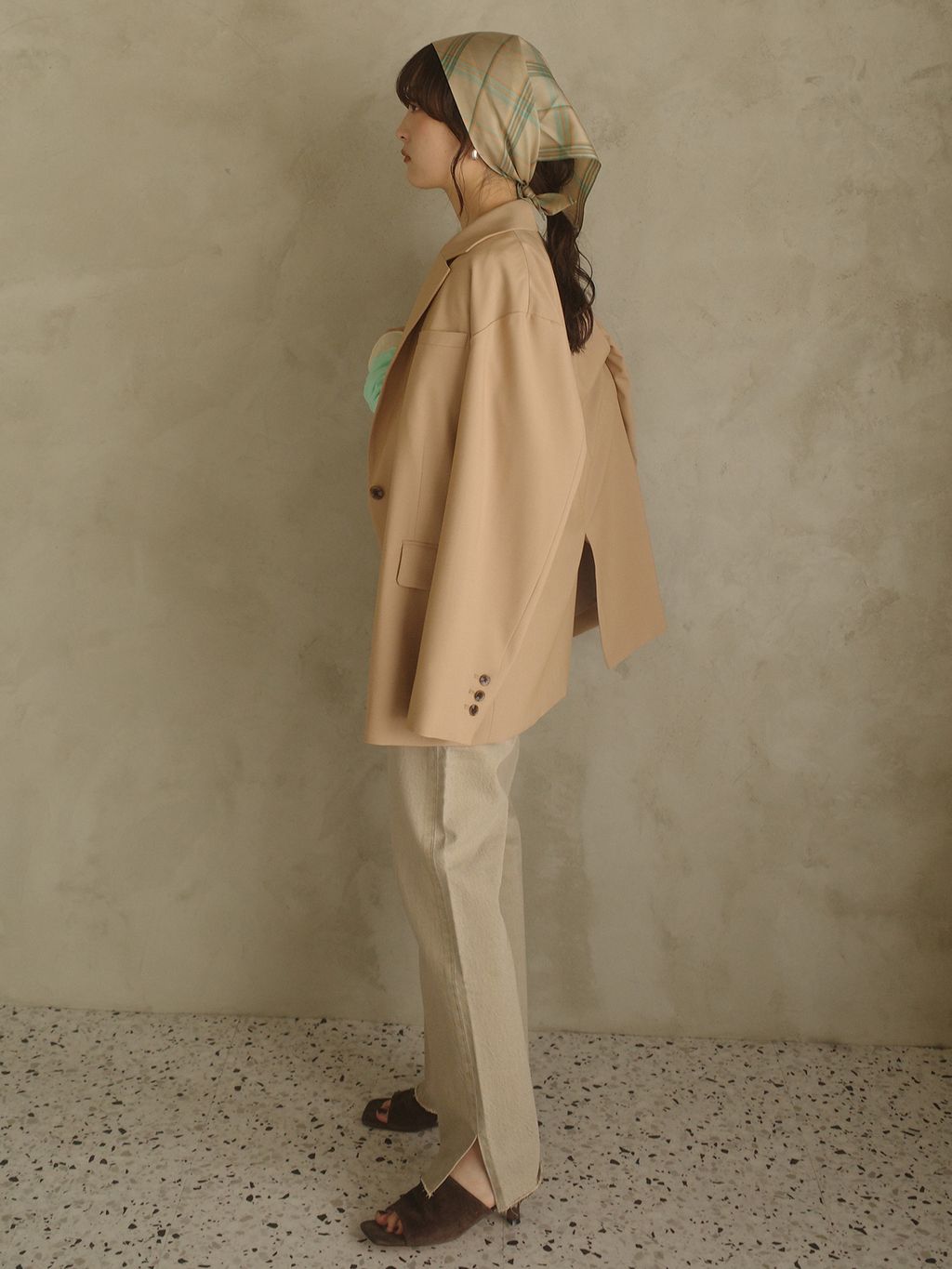 追加》miller SLOBE別注 SHEER RIB クルーネックのコーディネート