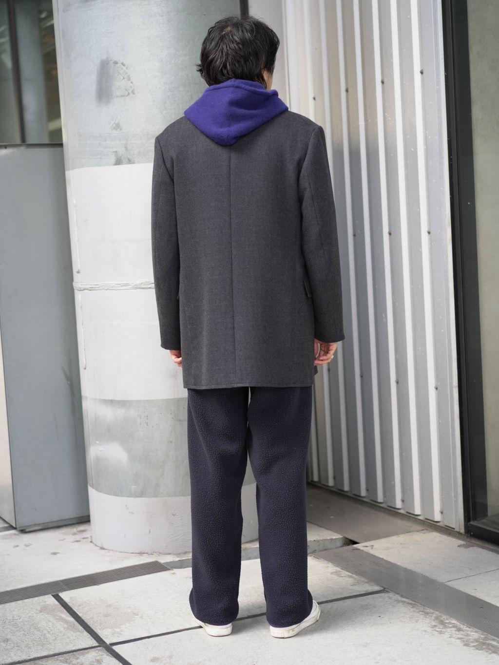 RE-PURPOSE / リパーパス】 double breasted coat：ポストマンコートの