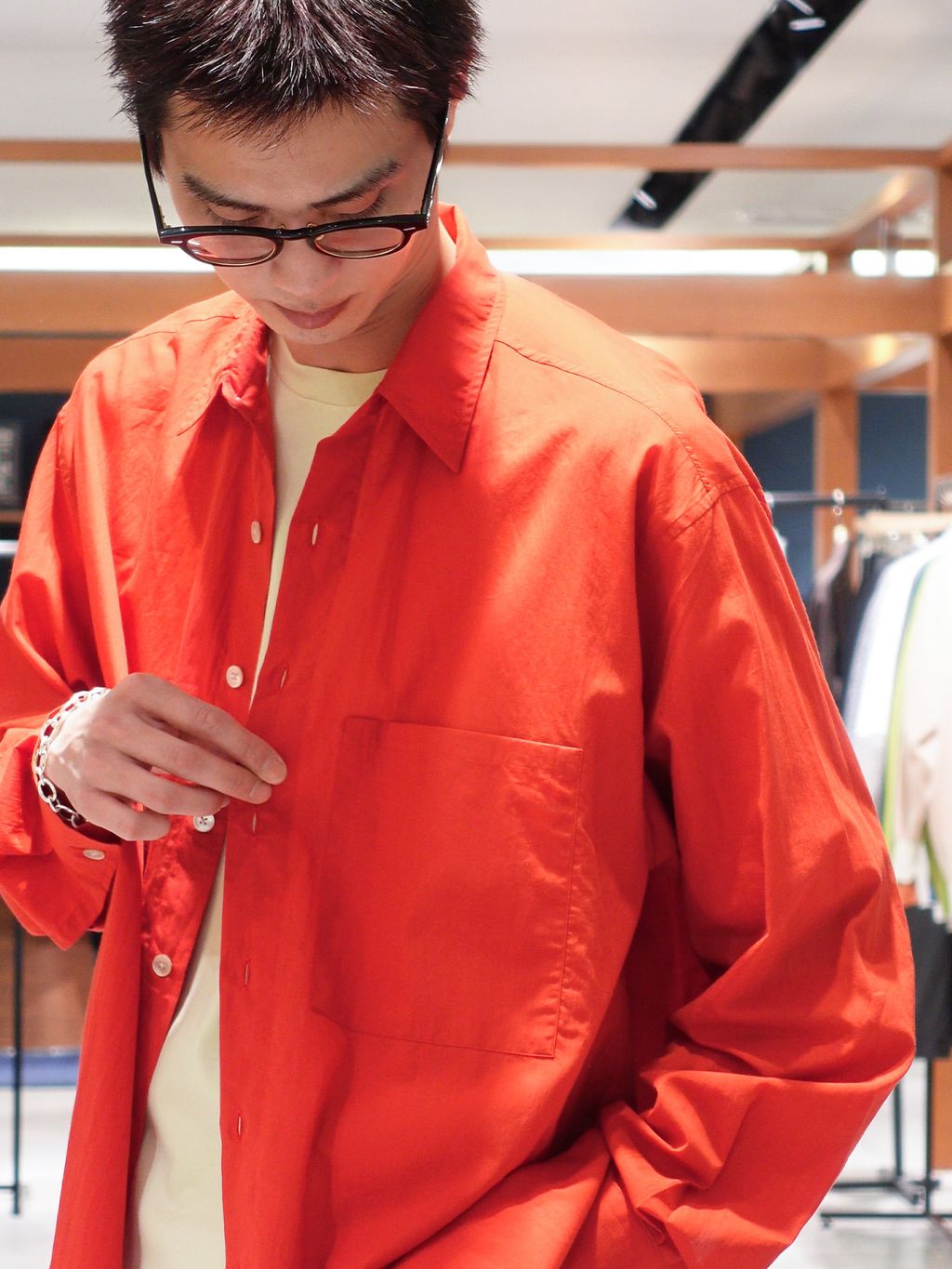 AURALEE (オーラリー) SUPER FINE COTTON LAWN SHIRTのコーディネート