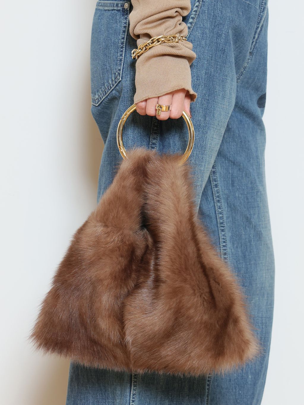 SEVEN ROOMS/セブンルームス】CAMEL/W コートのコーディネートスナップ