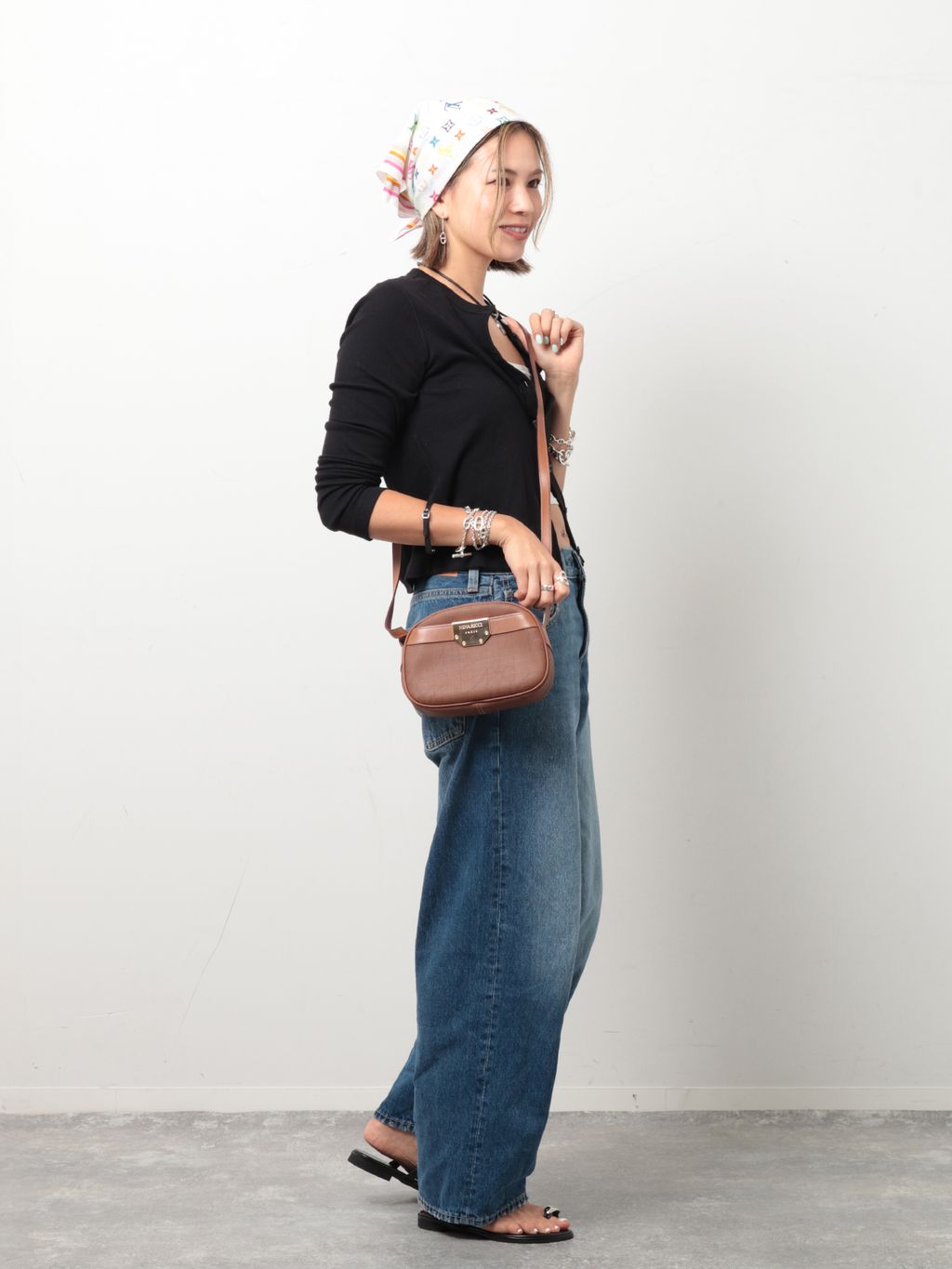 VINTAGE NINA RICCI/ニナ リッチ】Shoulder bagのコーディネート