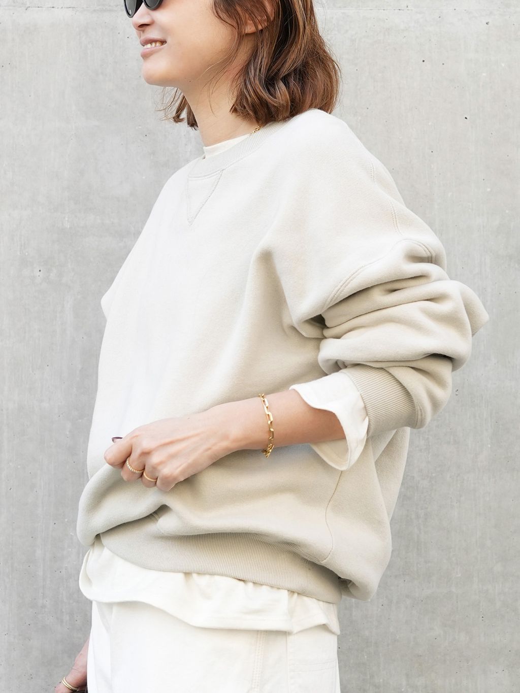 CALUX/キャラクス】SHORT COACH JACKETのコーディネートスナップ（MIZU
