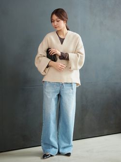 R'IAM シルエットブラウスのコーディネートスナップ（yuzuki）｜Plage