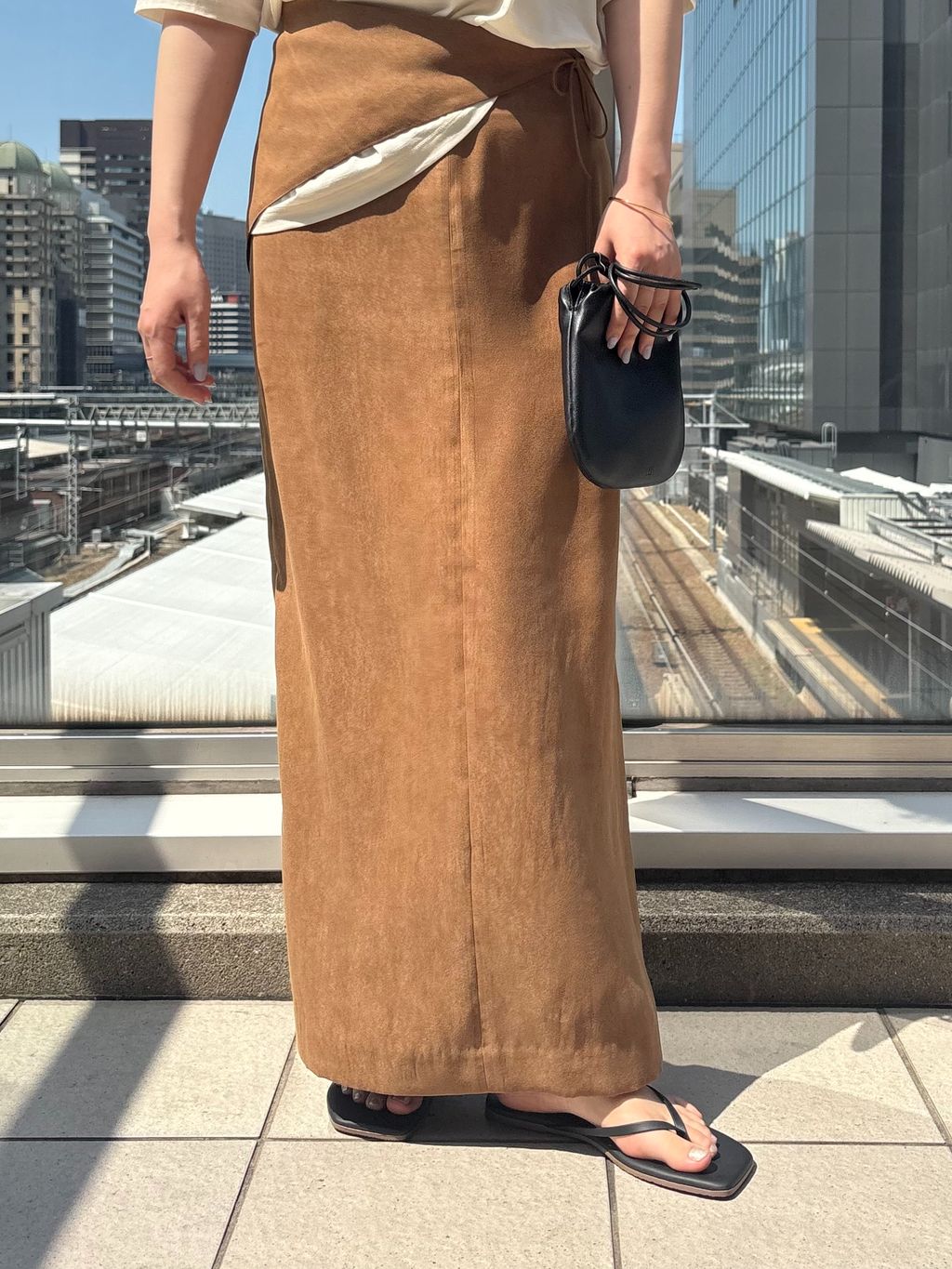 toropical jersey Tシャツのコーディネートスナップ（chika）｜Plage