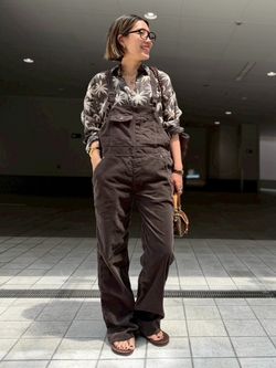 STAMMBAUM/シュタンバウム】 Corduroy Overall（サロペット