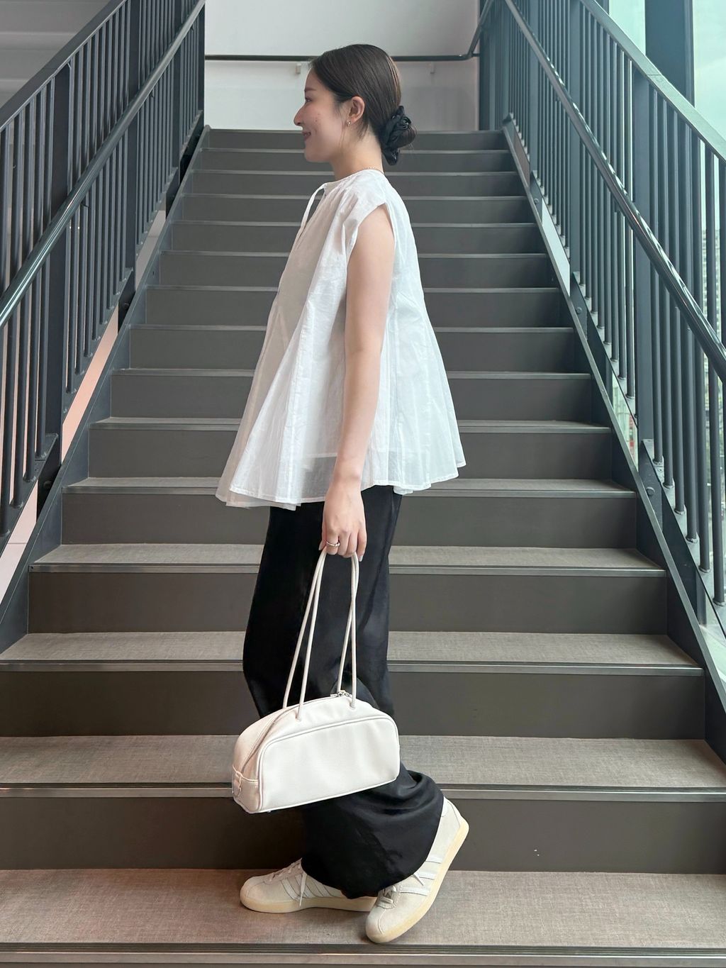 MARILYN MOON/マリリンムーン sheer cotton bl ブラウス 4263-104の