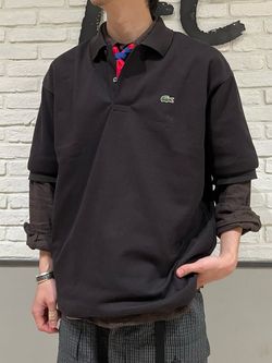 LACOSTE / ラコステ 別注 ボックスシルエット ポロシャツの