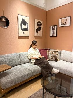 大型商品》LILLE SOFA 2P 2ND 25(GRY) リルソファのコーディネート 