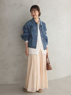 追加》Levi's/リーバイス SLOBE別注 BALLOON SLEEVE TRACKER デニム