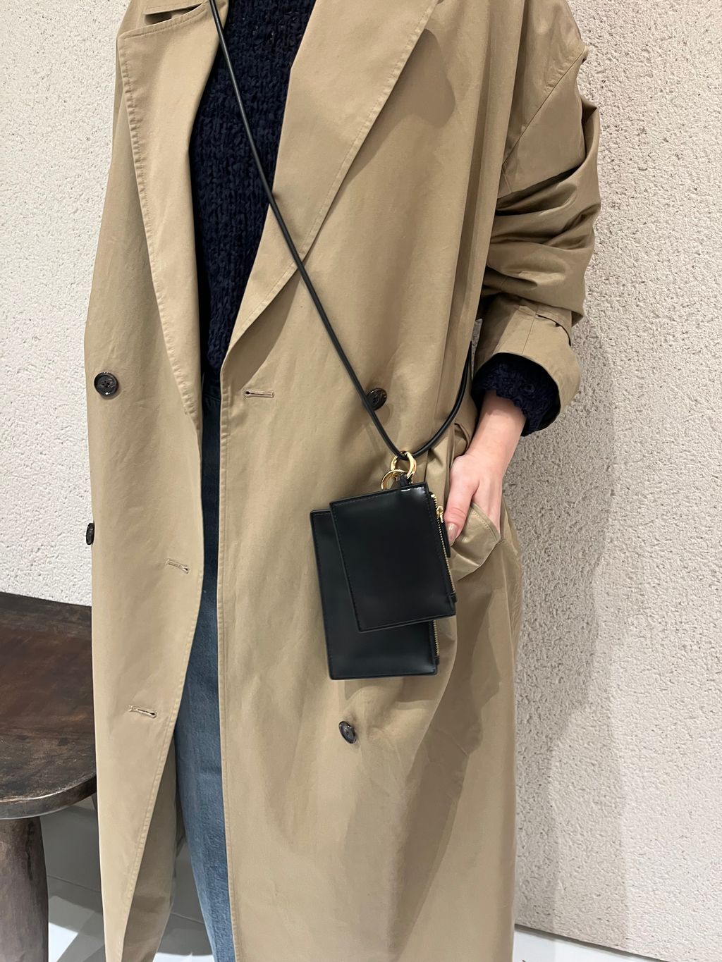 plageプラージュ 、カトリーントーキョー2点おまとめ lady trench コートのコーディネートスナップ（akane）｜Plage