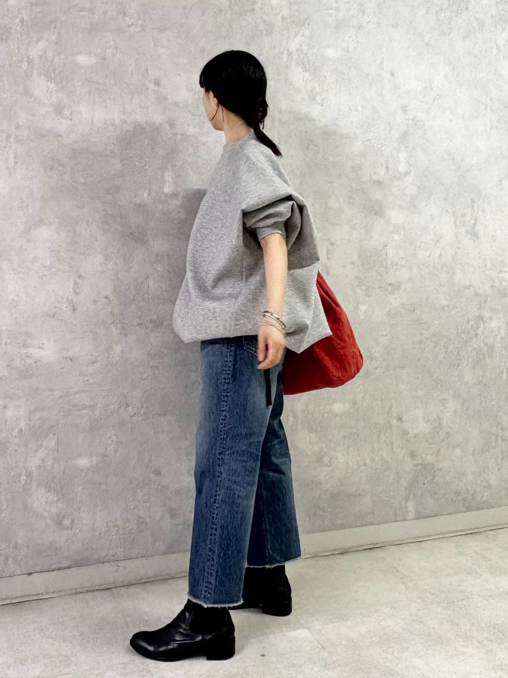 12OZデニム フラムパンツのコーディネートスナップ（K.H）｜journal