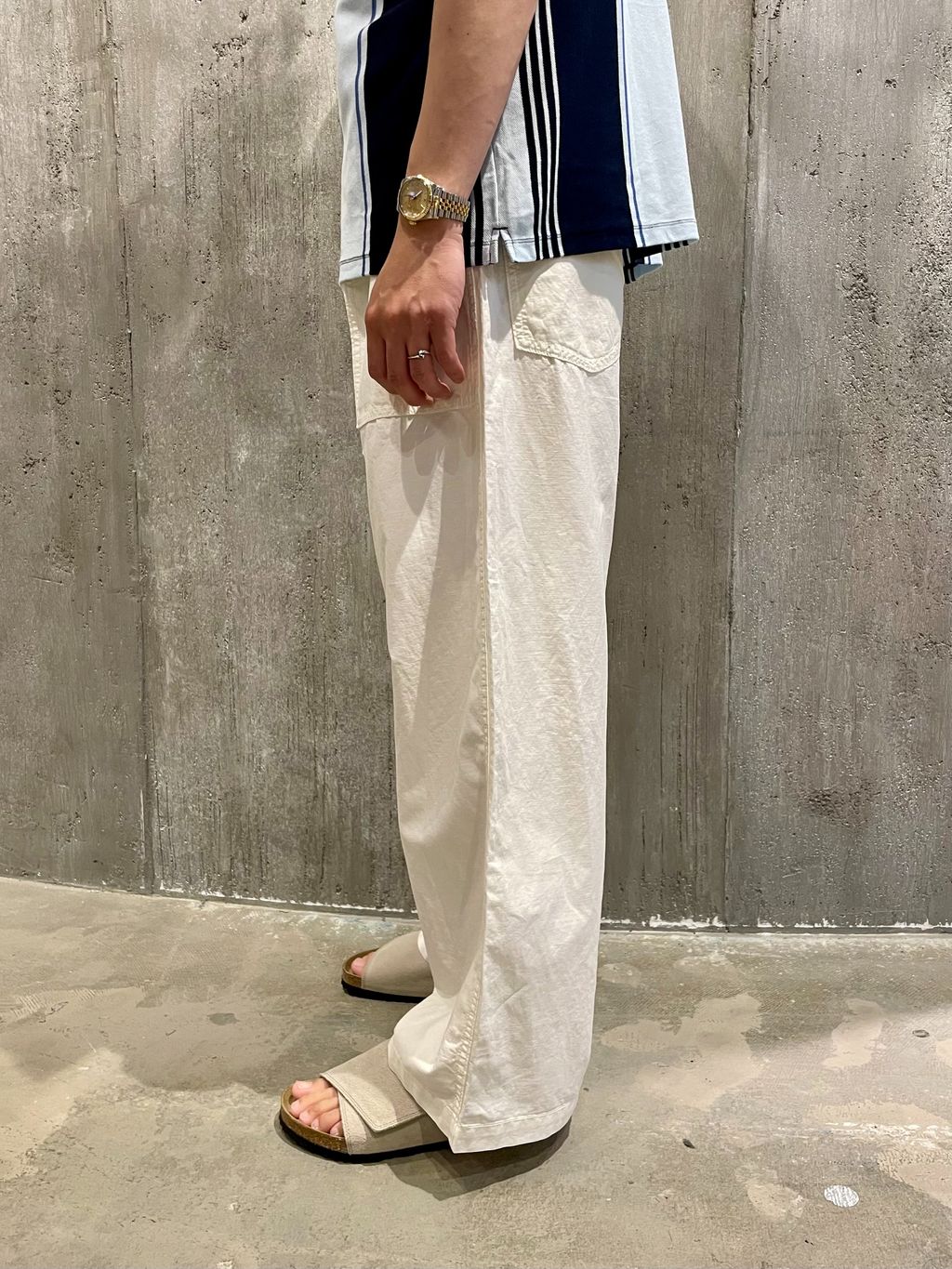 FRED PERRY / フレッドペリー 別注 ストライプ ピケ ポロシャツの