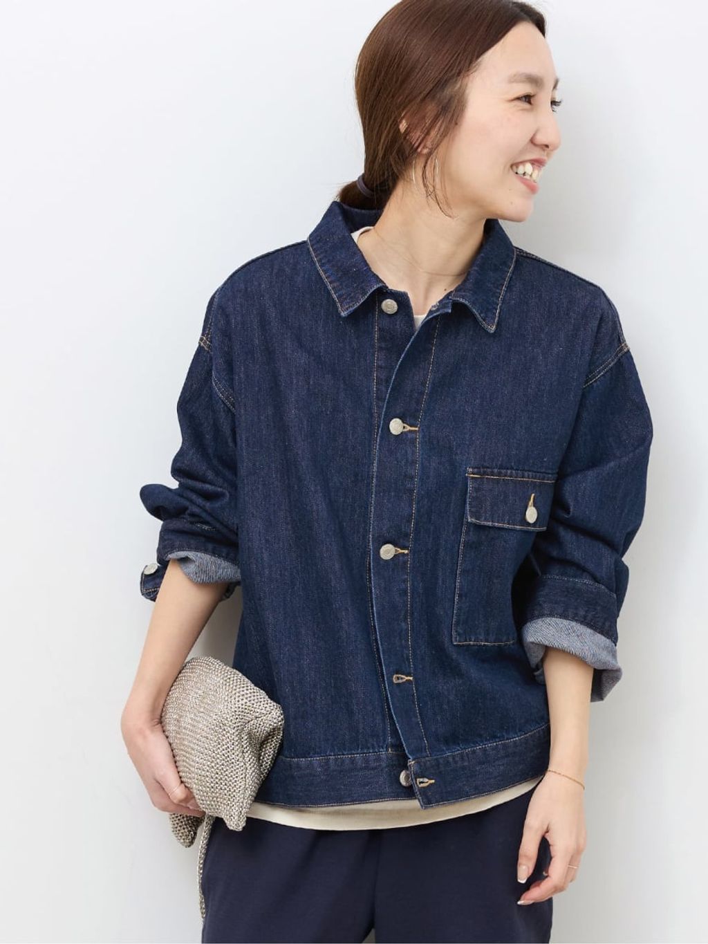 26SS新作］【LANCER/ランサー】ビッグジャケットのコーディネート