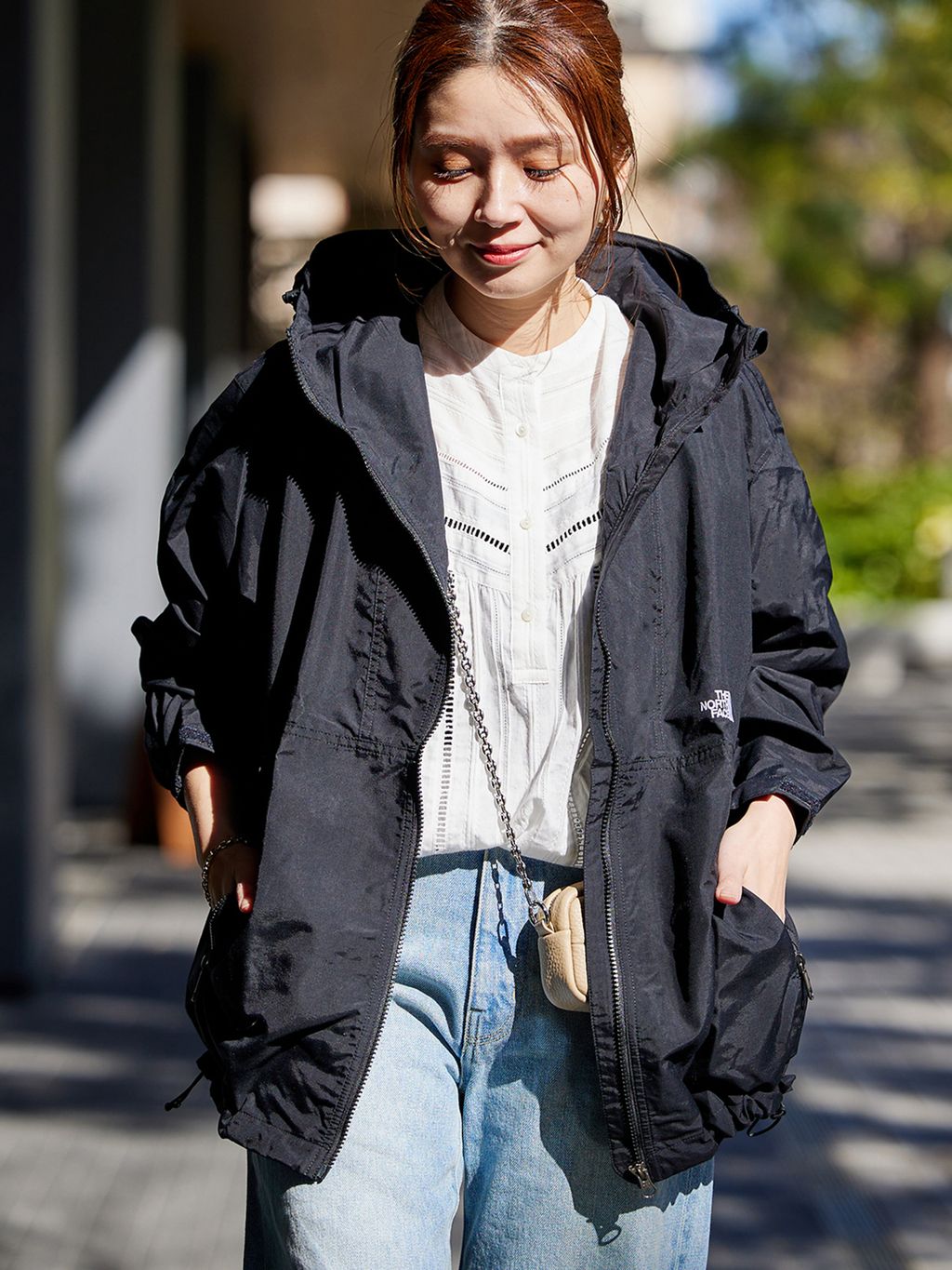North face ナイロンジャケット おしゃれ ナイロン ジャケット the