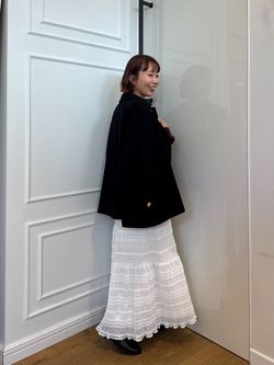 WEB限定/追加》MAJOLICAティアプリーツスカートのコーディネート