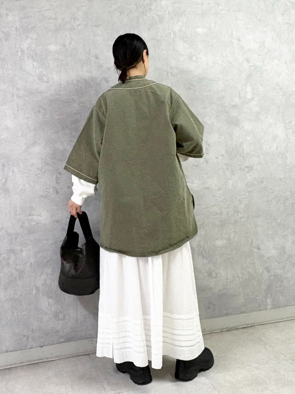 リメイクスウェットのコーディネートスナップ（K.H）｜journal