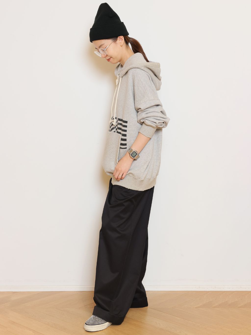 GOLDEN GOOSE/ゴールデングース】UNISEX フーディのコーディネート