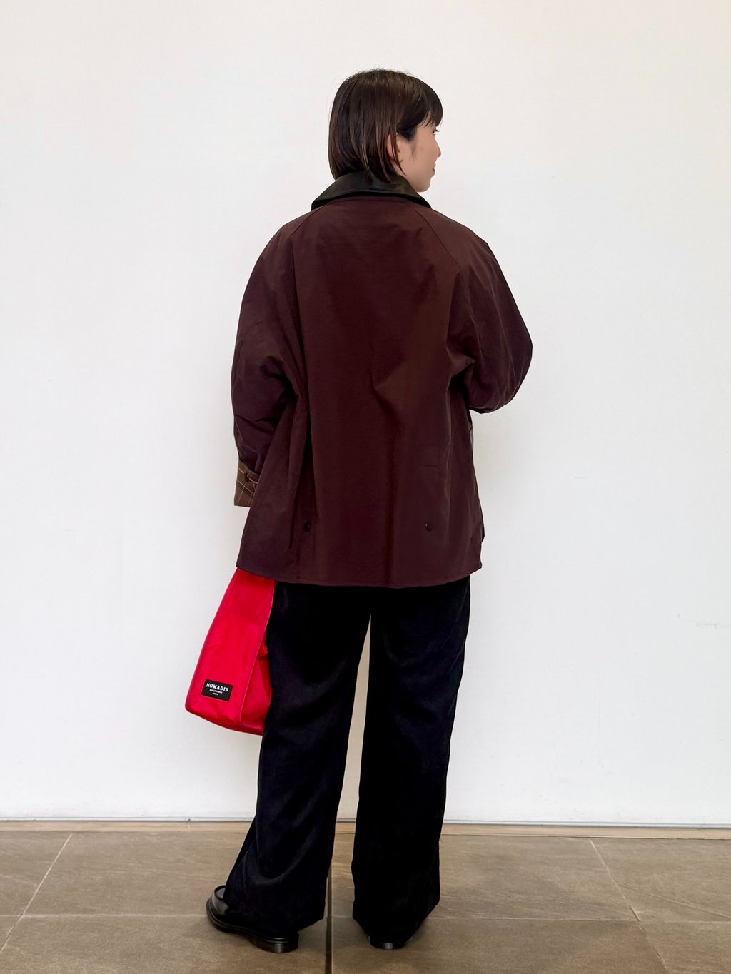 別注【BARBOUR×JOURNAL STANDARD】 OS BEDALE with Leatherの