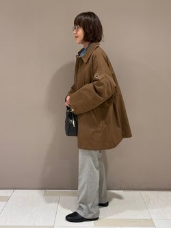 switch look blousonのコーディネートスナップ（m@tsu）｜SLOBE IENA