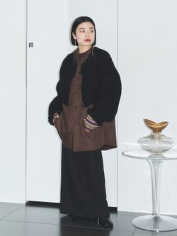 WASTE YARN PROJECT 別注 REVERSIBLE WRIST WARMER：アームウォーマー