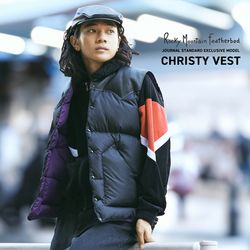 Rocky Mountain Featherbed | JS別注ダウンベストが登場！｜JOURNAL