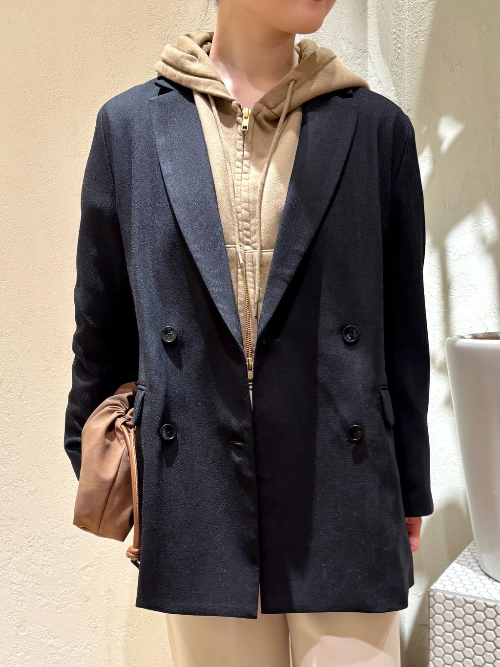 セットアップ対応可/追加2》ウォッシャブルツイルダブルジャケットの