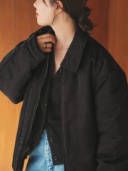CALUX / キャラクス 別注 ZIP ブルゾンのコーディネートスナップ（risa