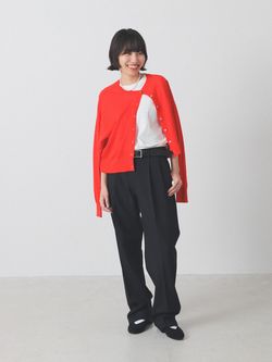 BLACK ステイシーカーディガン レッド サムネイル