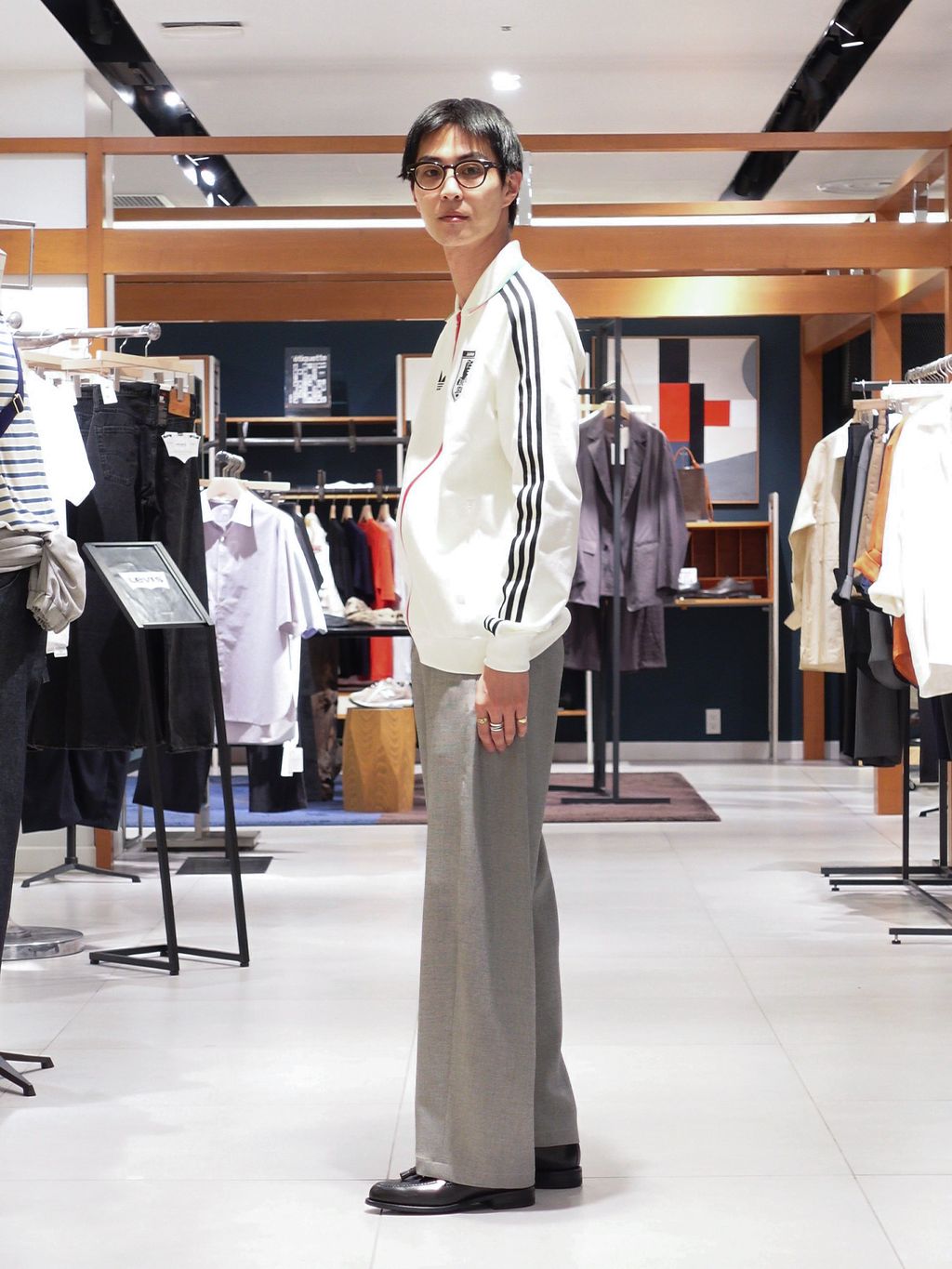 adidas（アディダス）W-CUP JAPAN AWAY ANTHEM JACKETのコーディネート