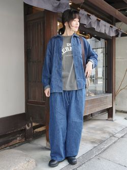 10OZデニム カバーオールのコーディネートスナップ（A.Y）｜journal