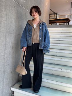 追加》Levi's/リーバイス SLOBE別注 BALLOON SLEEVE TRACKER デニム