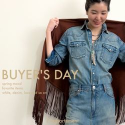 BUYER'S DAY｜L'Appartement｜ブログ｜BAYCREW'S STORE