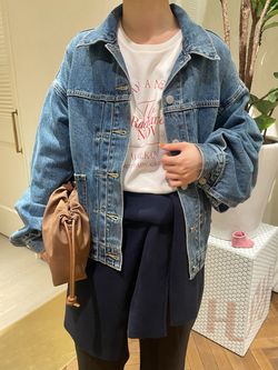 追加》Levi's/リーバイス SLOBE別注 BALLOON SLEEVE TRACKER デニム