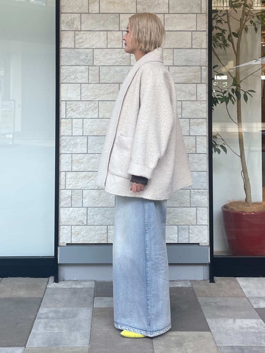 B.C STOCK ブークレージャージ着流しコート ガウン B.C STOCK