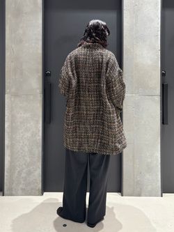 追加》SUPER140S/GIOLICA コクーンコートのコーディネートスナップ