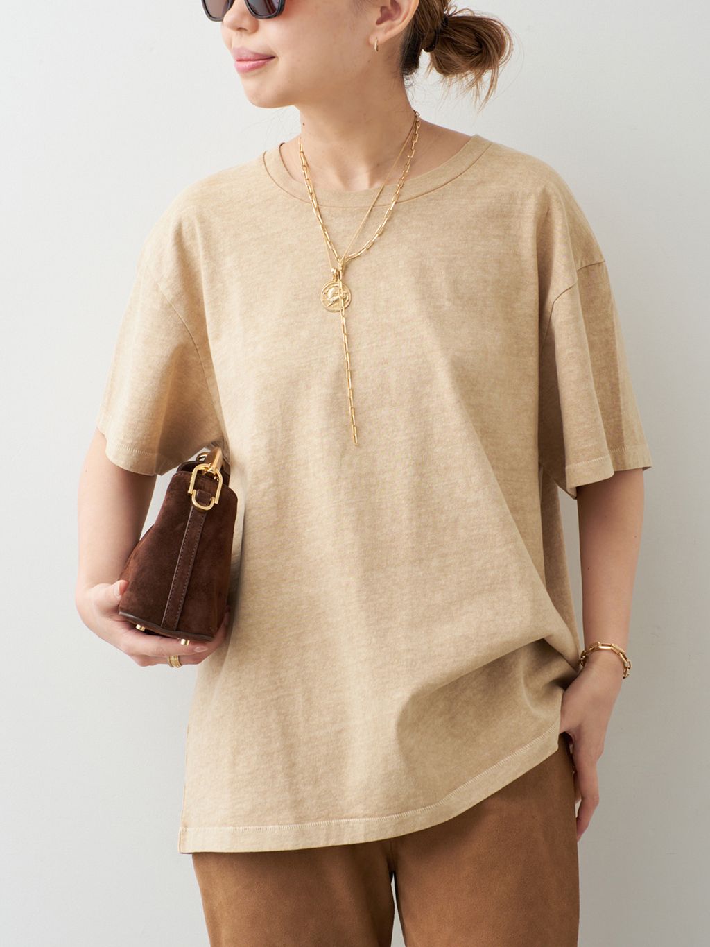 MADISONBLUE / マディソンブルー】 FRINGE PANTS SUEDEの