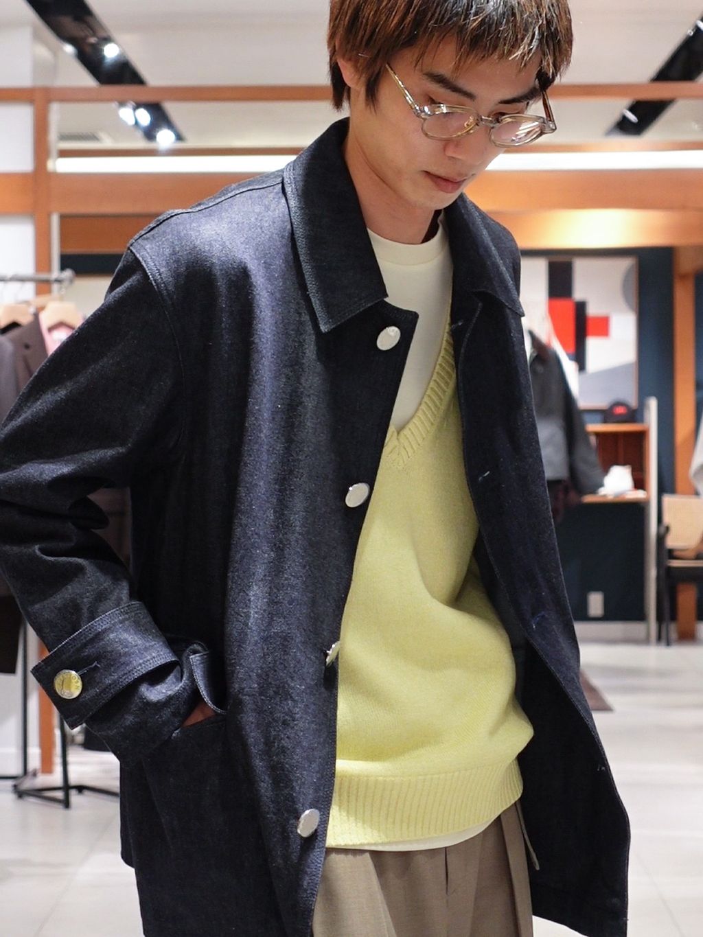 MACKINTOSH(マッキントッシュ) 別注 HUMBIE/ハンビー デニム SHORT SL