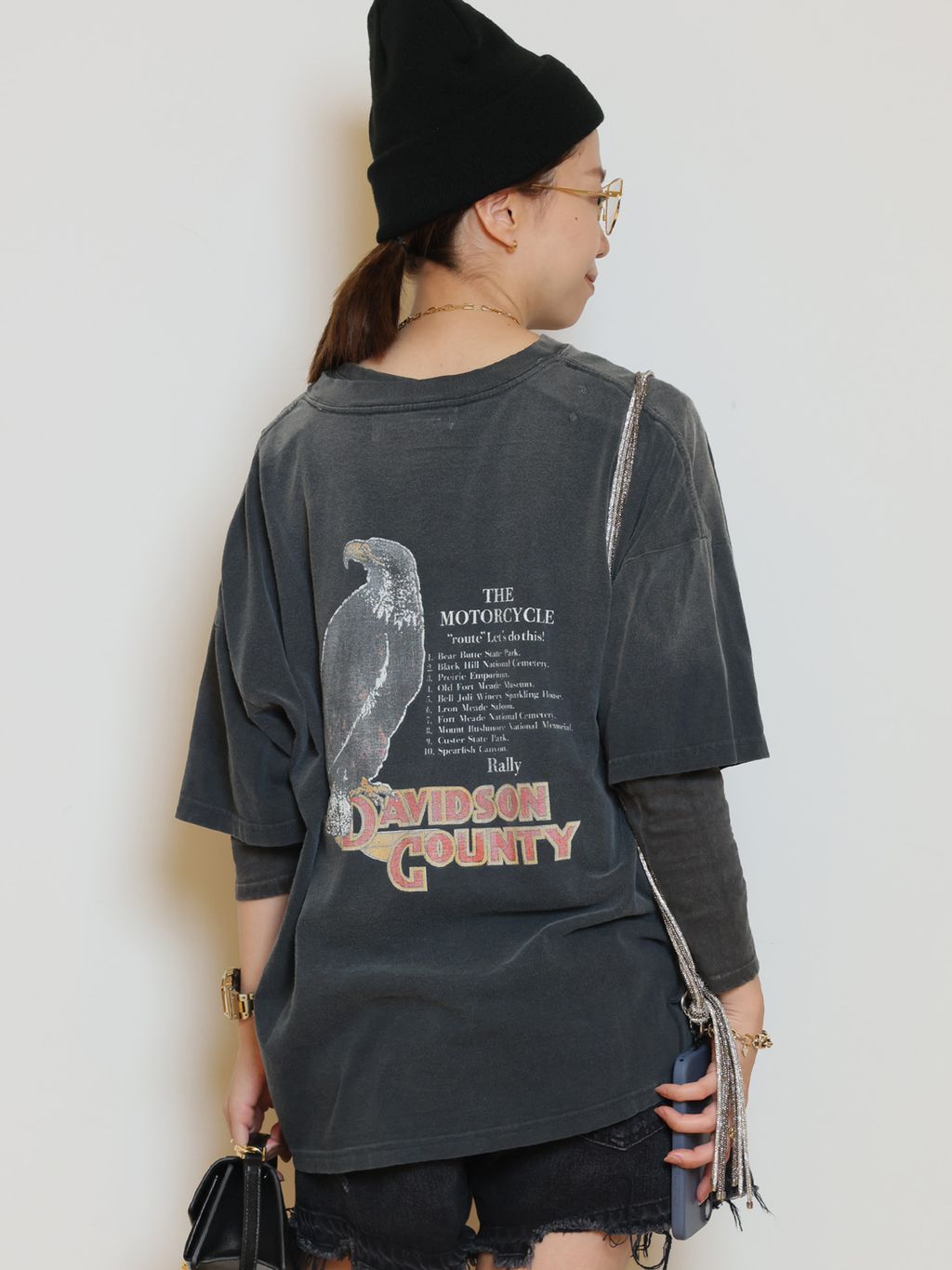 REMI RELIEF Tシャツ イーグルプリント ドゥーズィエムクラス メーカー